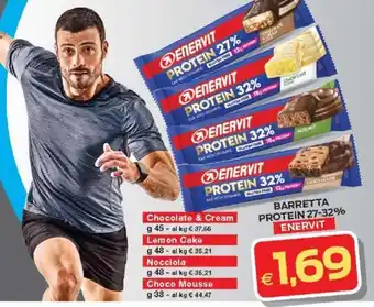 Prix Quality BARRETTA PROTEIN ENERVIT offerta