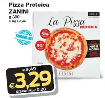 Prix Quality Pizza Proteica ZANINI 390 g offerta