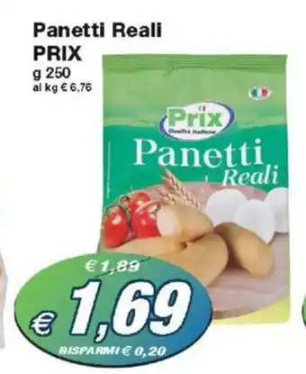 Prix Quality Panetti Reali PRIX 250 g offerta