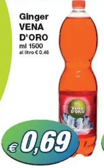 Prix Quality Ginger VENA D'ORO 1500 ml offerta