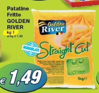 Prix Quality Patatine Fritte GOLDEN RIVER 1 kg offerta