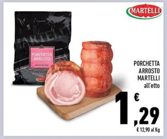 Conad PORCHETTA ARROSTO MARTELLI all'etto offerta