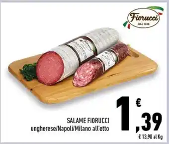 Conad SALAME FIORUCCI offerta