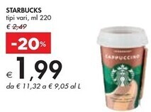 Bennet Starbucks offerta