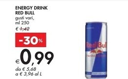 Bennet Red bull energy drink offerta