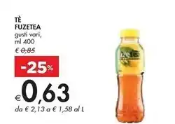 Bennet Fuzetea tè offerta