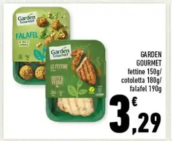 Conad GARDEN GOURMET fettine 150g/ cotoletta 180g/ falafel 190g offerta