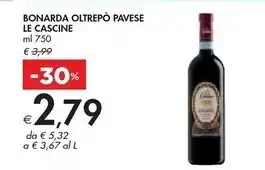 Bennet Le cascine bonarda oltrepò pavese offerta