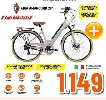 Expert Legnano aria amarcord 28 offerta