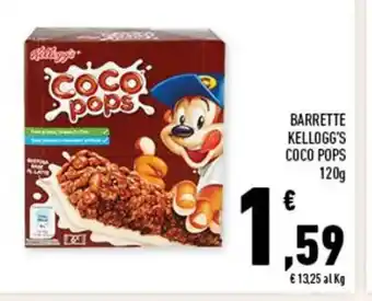 Conad BARRETTE KELLOGG'S COCO POPS 120g offerta