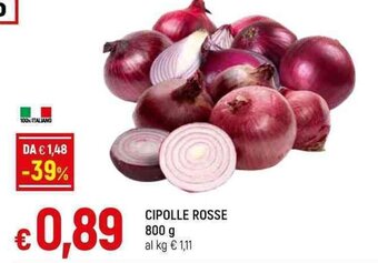 Galassia CIPOLLE ROSSE 800 g offerta
