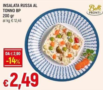 Galassia INSALATA RUSSA AL TONNO BP 200 gr offerta