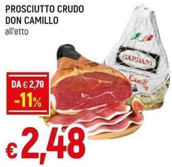 PROSCIUTTO CRUDO DON CAMILLO all'etto