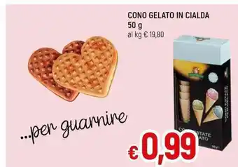 Galassia CONO GELATO IN CIALDA 50 g offerta