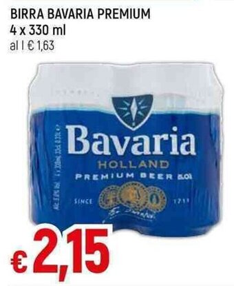 Galassia BIRRA BAVARIA PREMIUM 4 x 330 ml offerta