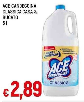 Galassia ACE CANDEGGINA CLASSICA CASA & BUCATO 5 l offerta