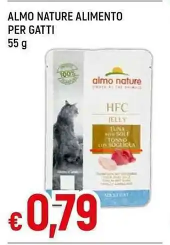 Galassia ALMO NATURE ALIMENTO PER GATTI 55 g offerta