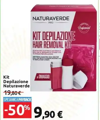 Carrefour Kit Depilazione Naturaverde offerta