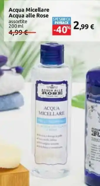 Carrefour Acqua Micellare Acqua alle Rose assortite 200 ml offerta