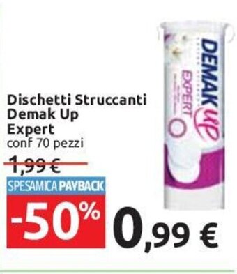 Carrefour Dischetti Struccanti Demak Up Expert conf 70 pezzi offerta