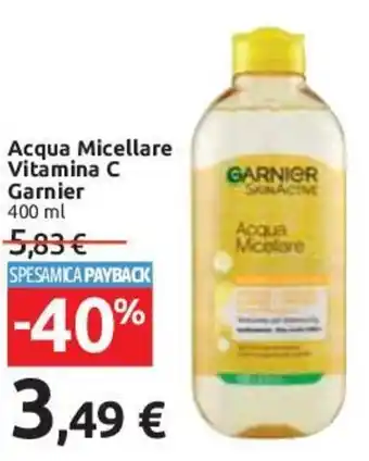 Carrefour Acqua Micellare Vitamina C Garnier 400 ml offerta