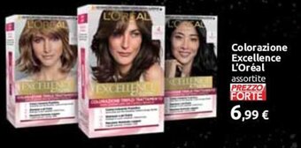 Carrefour Colorazione Excellence L'Oréal assortite offerta