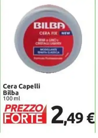 Carrefour Cera Capelli Bilba 100 ml offerta