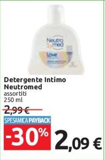 Carrefour Detergente Intimo Neutromed assortiti 250 ml offerta