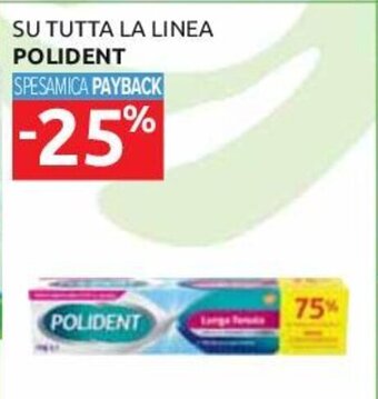 Carrefour SU TUTTA LA LINEA POLIDENT offerta