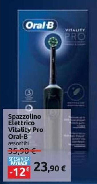 Carrefour Spazzolino Elettrico Vitality Pro Oral-B assortiti offerta