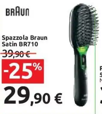 Carrefour BRAUN Spazzola Braun Satin BR710 offerta