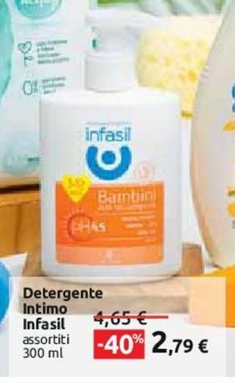Carrefour Detergente Intimo Infasil assortiti 300 ml offerta