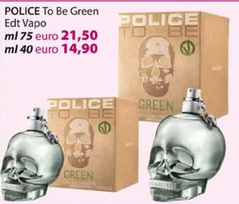 Acqua & Sapone POLICE To Be Green Edt Vapo ml 75 offerta