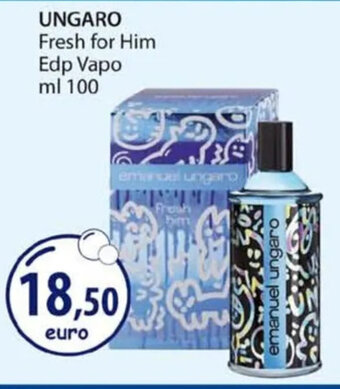 Acqua & Sapone UNGARO Fresh for Him Edp Vapo ml 100 offerta