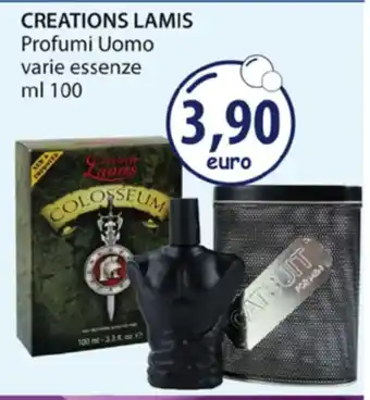 Acqua & Sapone CREATIONS LAMIS Profumi Uomo varie essenze ml 100 offerta