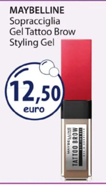 Acqua & Sapone MAYBELLINE Sopracciglia Gel Tattoo Brow Styling Gel offerta