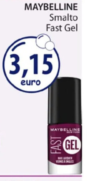 Acqua & Sapone MAYBELLINE Smalto Fast Gel offerta