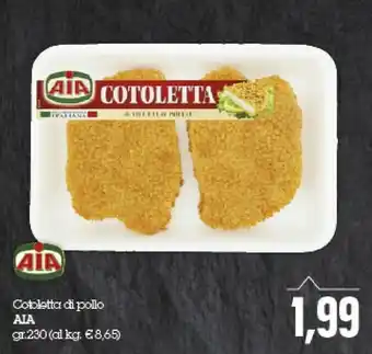 Emi Supermercati Aia La Milanese Cotoletta Di Pollo offerta