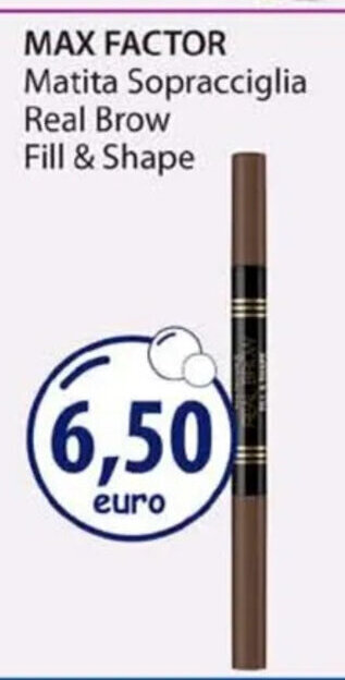 Acqua & Sapone MAX FACTOR Matita Sopracciglia Real Brow Fill & Shape offerta