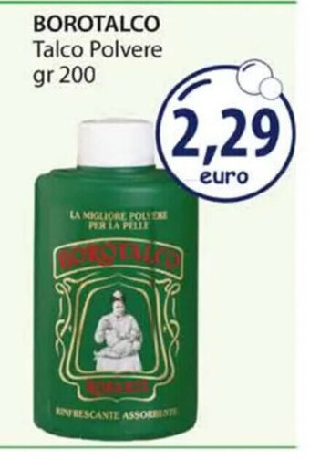 Acqua & Sapone BOROTALCO Talco Polvere gr 200 offerta
