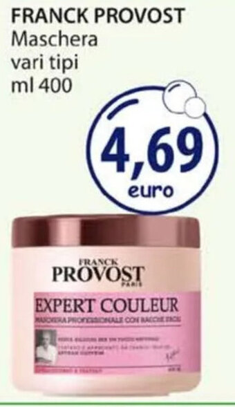 Acqua & Sapone FRANCK PROVOST Maschera vari tipi ml 400 offerta