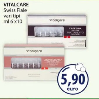 Acqua & Sapone VITALCARE Swiss Fiale vari tipi ml 6x10 offerta