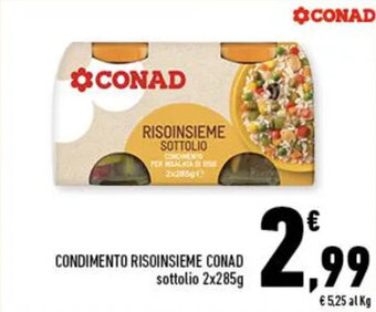 CONDIMENTO RISOINSIEME CONAD sottolio 2x285g