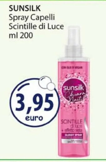 Acqua & Sapone SUNSILK Spray Capelli Scintille di Luce ml 200 offerta