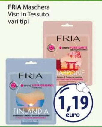 Acqua & Sapone FRIA Maschera Viso in Tessuto vari tipi offerta