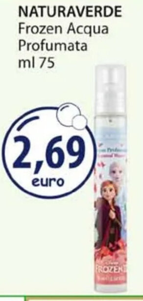 Acqua & Sapone NATURAVERDE Frozen Acqua Profumata ml 75 offerta