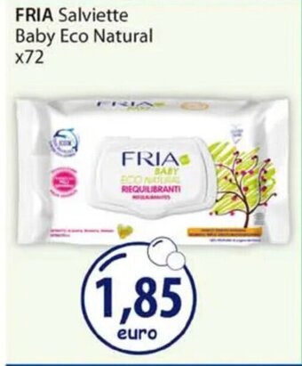 Acqua & Sapone FRIA Salviette Baby Eco Natural x72 offerta