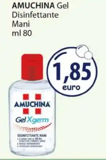 Acqua & Sapone AMUCHINA Gel Disinfettante Mani ml 80 offerta
