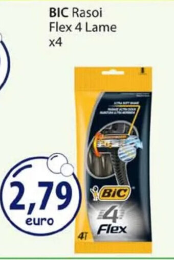 Acqua & Sapone BIC Rasoi Flex 4 Lame x4 offerta