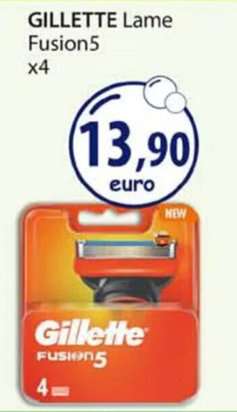 Acqua & Sapone GILLETTE Lame Fusion5 x4 offerta